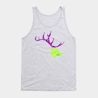 Geometric stag Tank Top